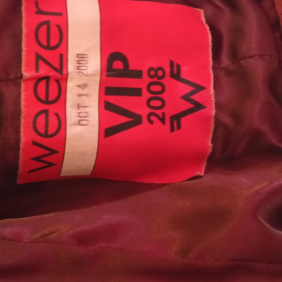 Men's Member's Only basket weave brown leather jacket coat Small - Picture 13 of 14